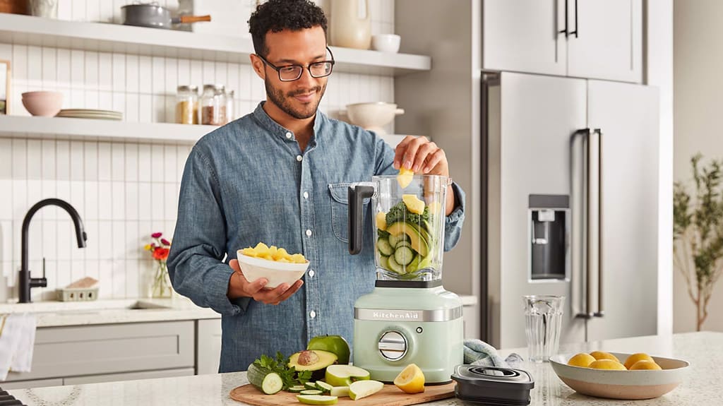 KitchenAid K400 Variable Speed Blender for Your Home Kitchen Blending - Pistachio
