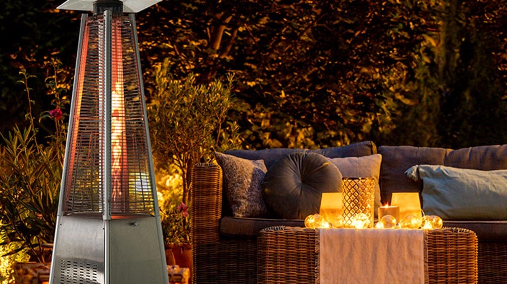 Yangming Outdoor Patio Pyramid Portable Propane Heater for Large Space Outside